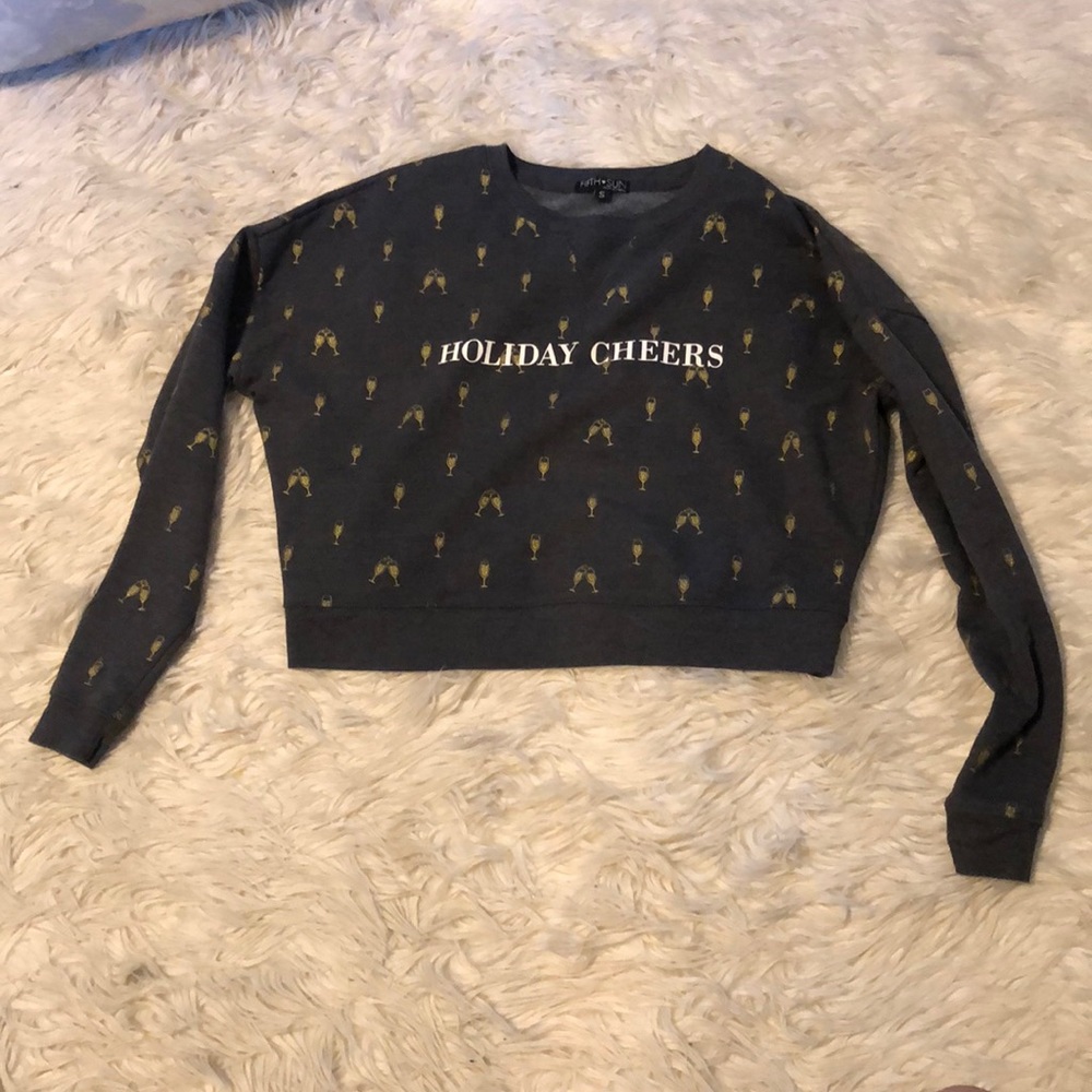 Graphic sweater